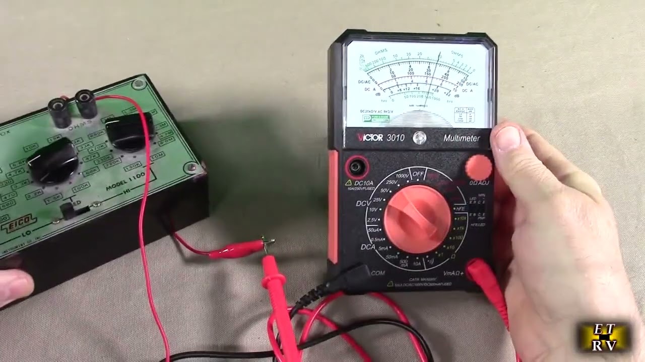 WOW! Victor Model 3010 Analog Multimeter - Accurate Analog Measurements!