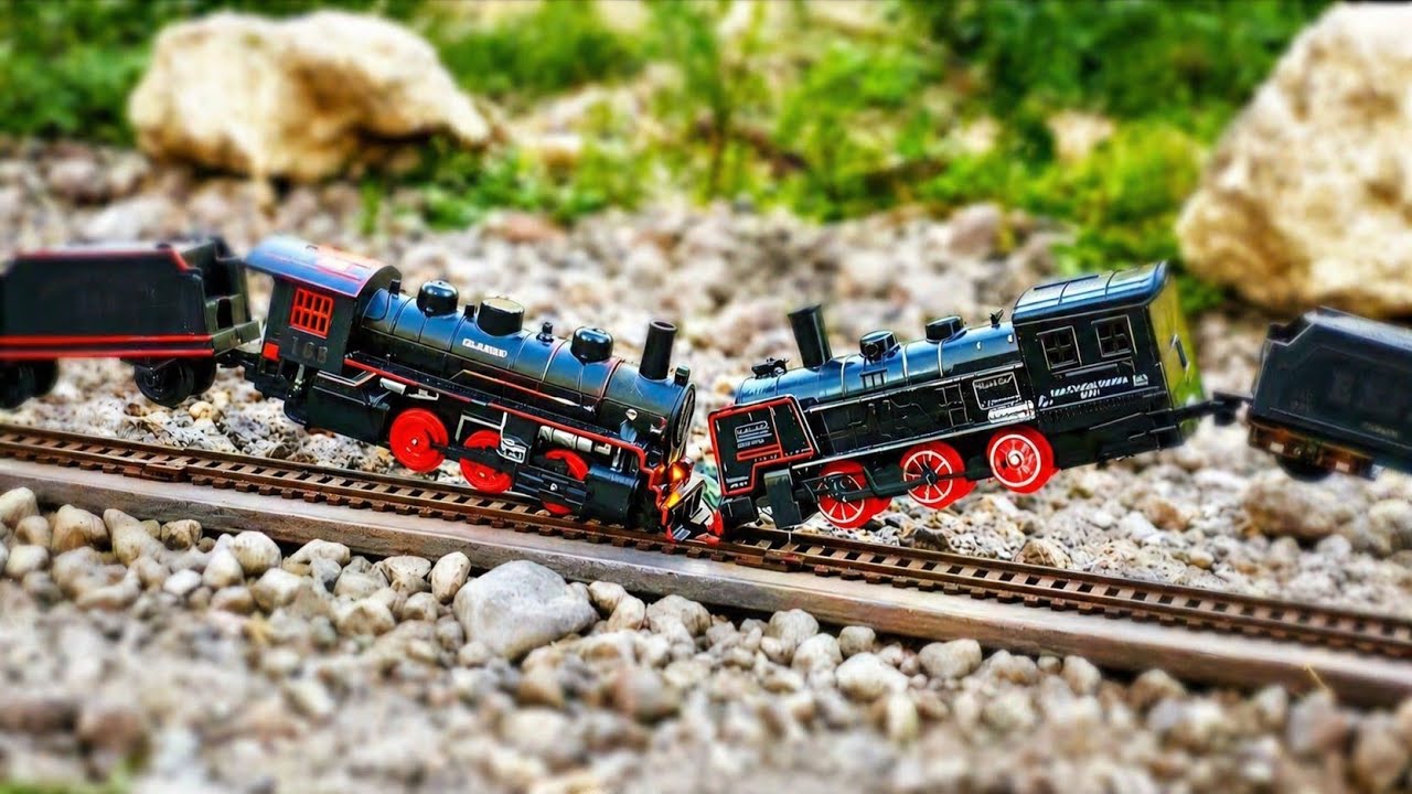 Наборы поездов Rail King, Поезд против поезда