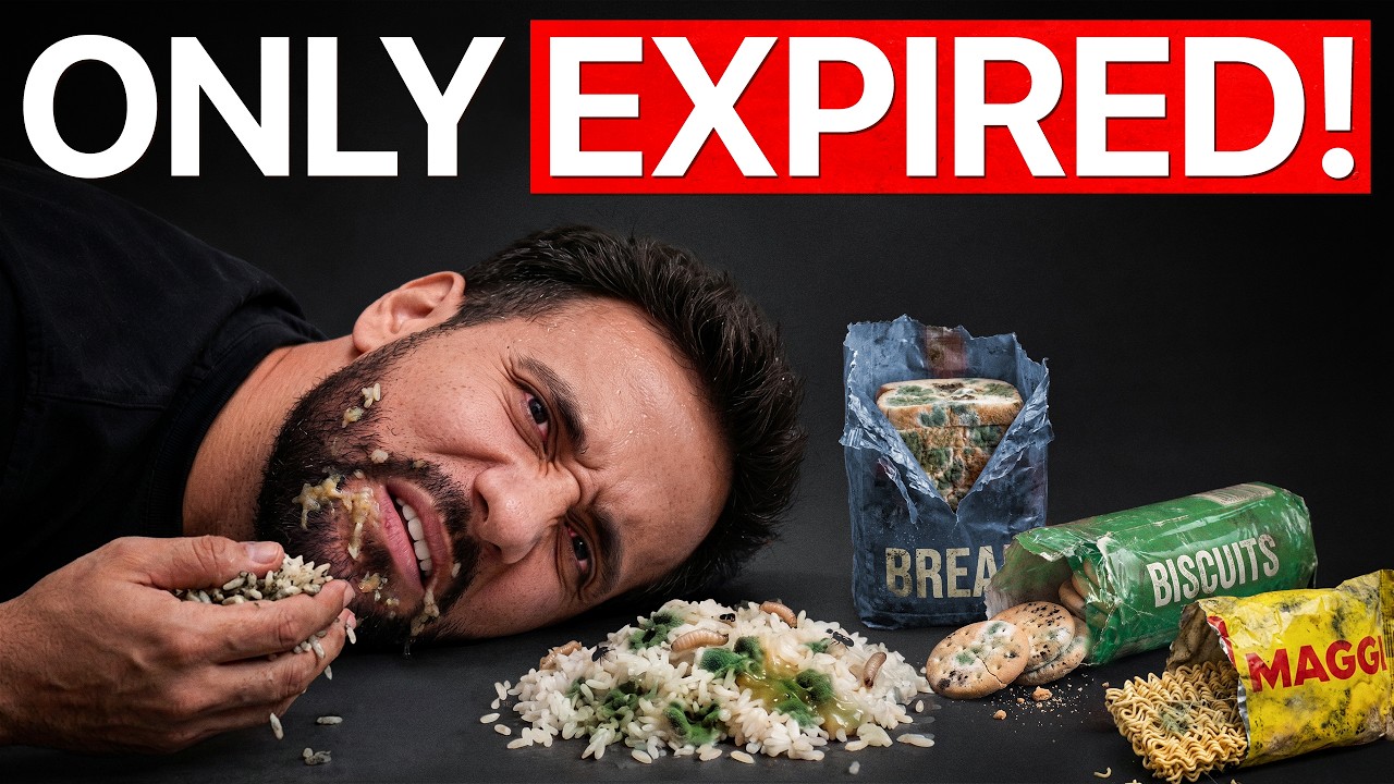 I Ate ONLY Expired Food For 24 Hours! (Science Explained)
