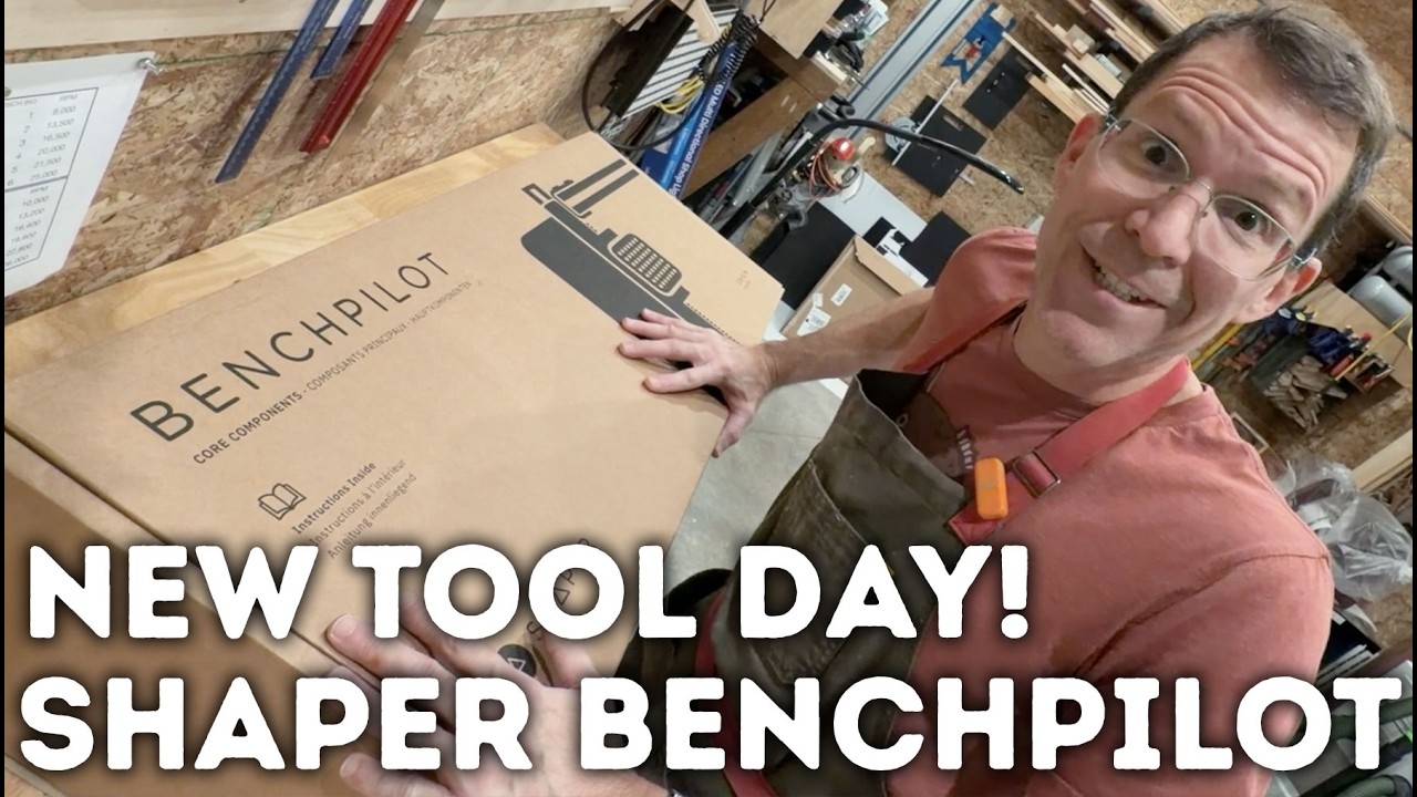 New Tool Day! Shaper Benchpilot: Unboxing, Assembly, and First cuts! Tiki Technical Tuesday