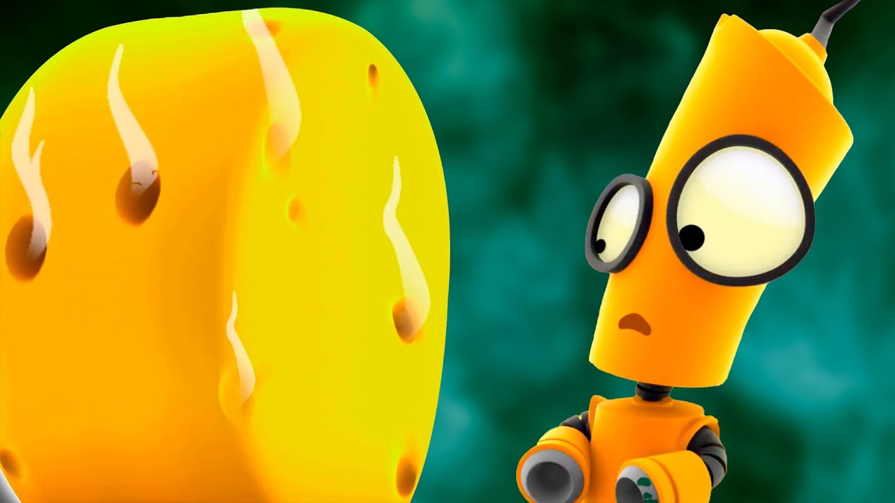 Giant Smelly Cheese | Rob The Robot | Fun Cartoon Series