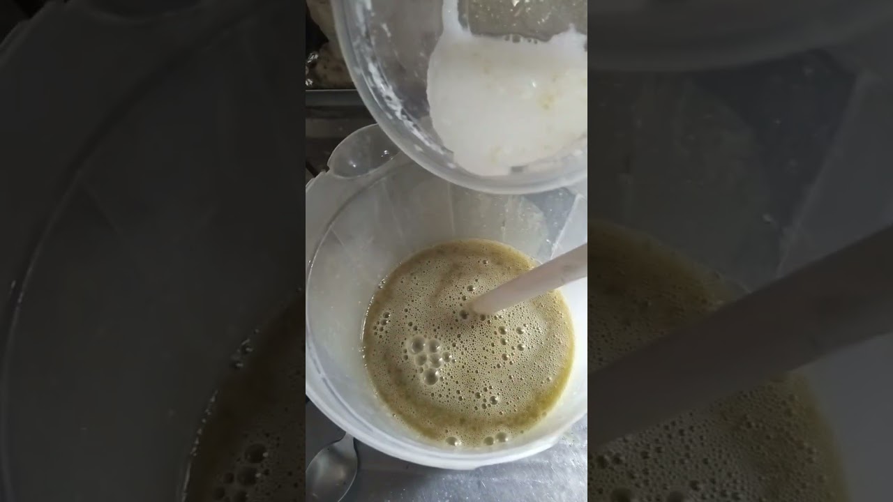 Sabao líquido de olho usado 