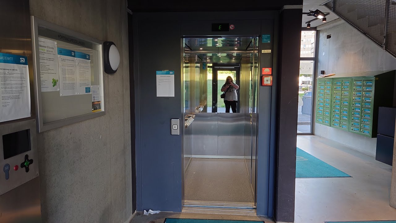 2019 Orona 3G MRL-Traction Elevator @ Råckstavägen 4, Bromma, Stockholm, Sweden!