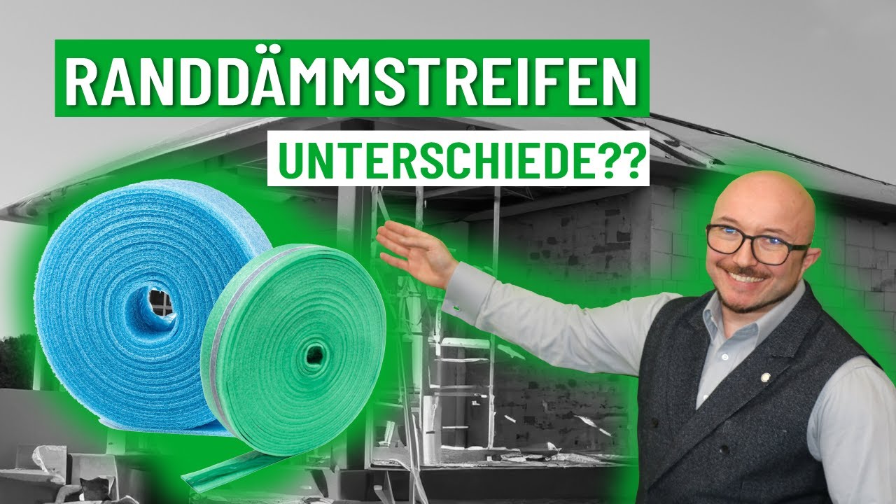 Randdämmstreifen: Was du über ihre Unterschiede wissen solltest! | Energieberater klärt auf