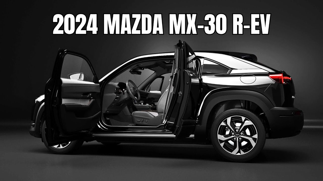 Новая Mazda MX-30 R-EV 2024 года — маленький городской электрический внедорожник | Однороторный бенз