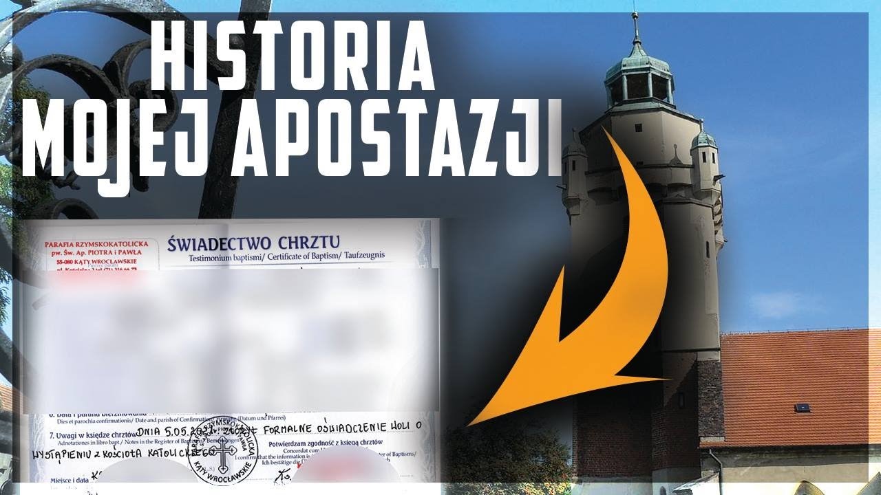 Apostazja Youtubera McGregora . Konsekwencje Apostazji i Przebieg mojego przypadku.