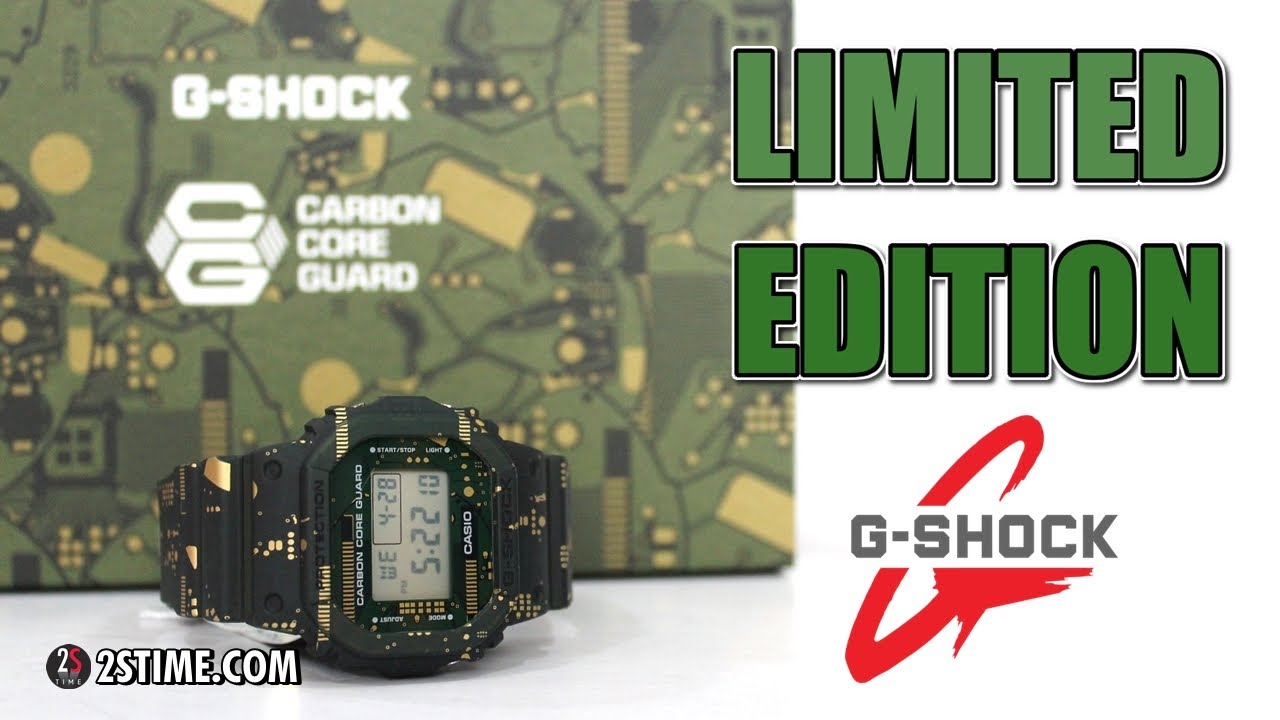 G-Shock DWE-5600CC-3 Carbon Core Square | Circuit Board Camouflage