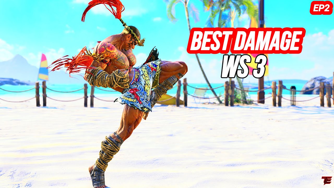 Tekken 8 Fahkumram – WS3 15f Launcher Combos Explained 🔥EP2 #fahkumram #tekken8