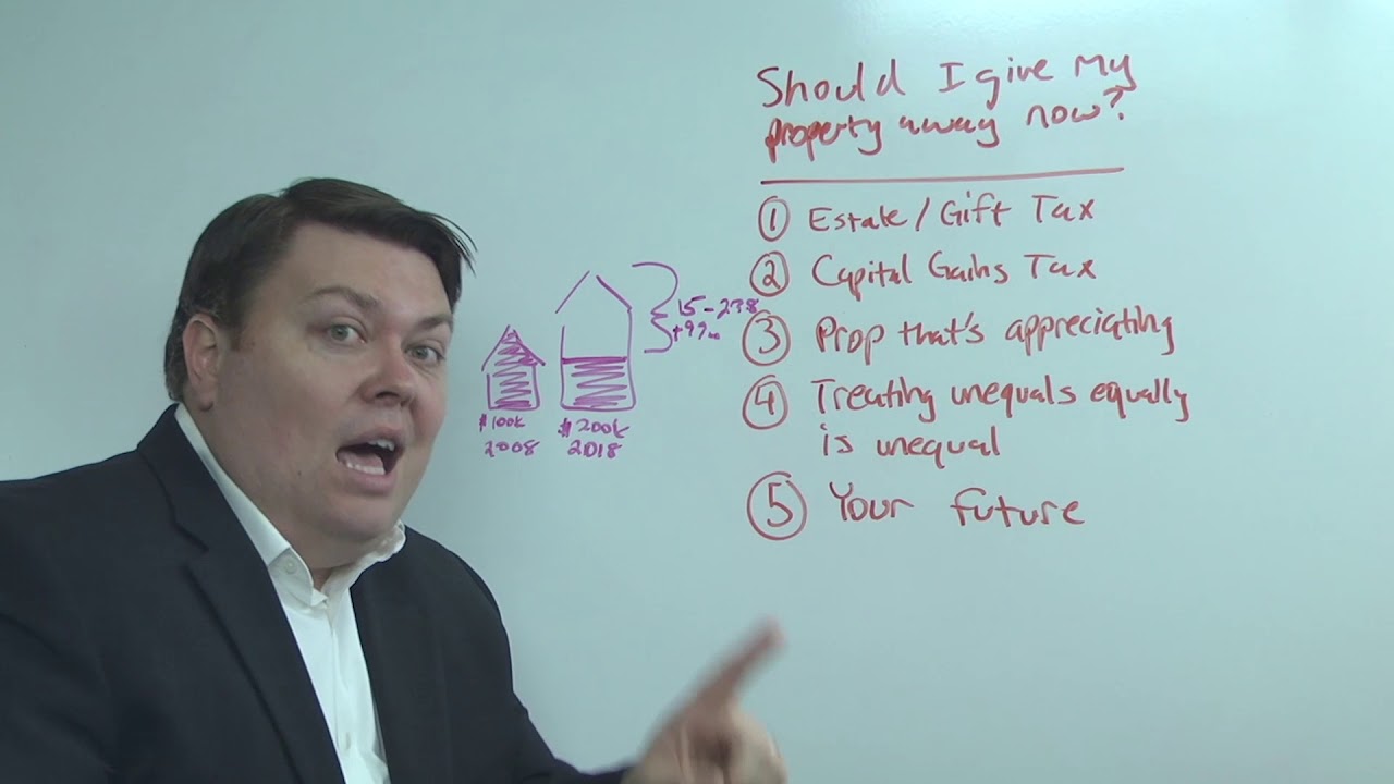 Gifting Property while living