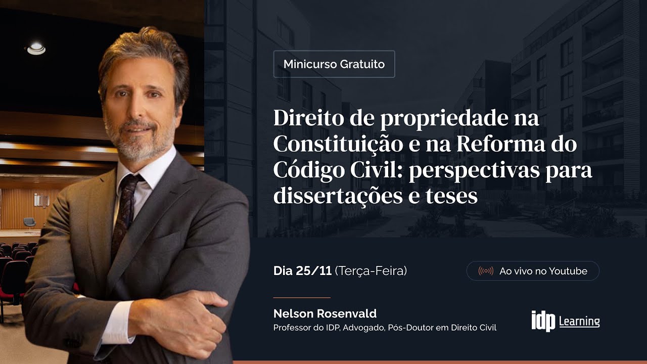 Direito de propriedade na Constituição e na Reforma do Código Civil