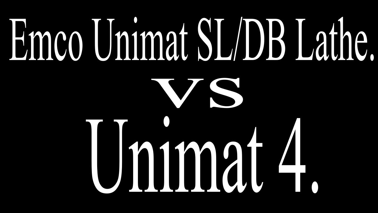 Unimat SL против Unimat 4.