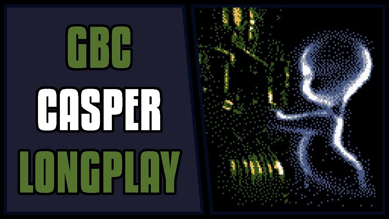 Casper - GBC 100% Longplay/Walkthrough #48 [720p60]