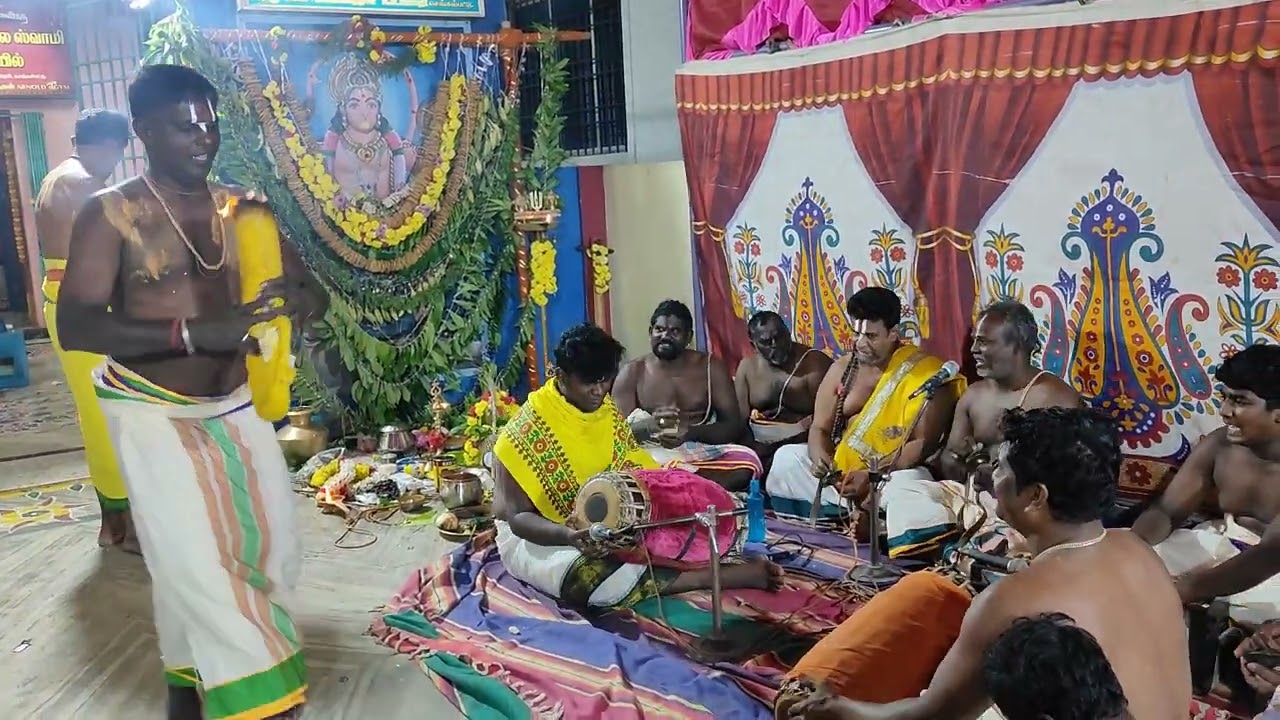Hanuman jayanti bajanai at Chengalpattu.