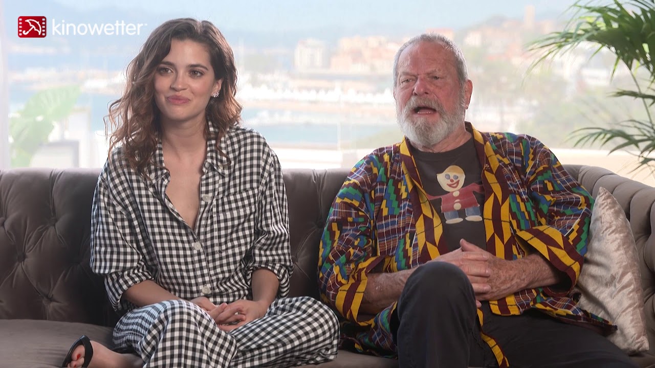 Interview Joana Ribeiro & Terry Gilliam THE MAN WHO KILLED DON QUIXOTE