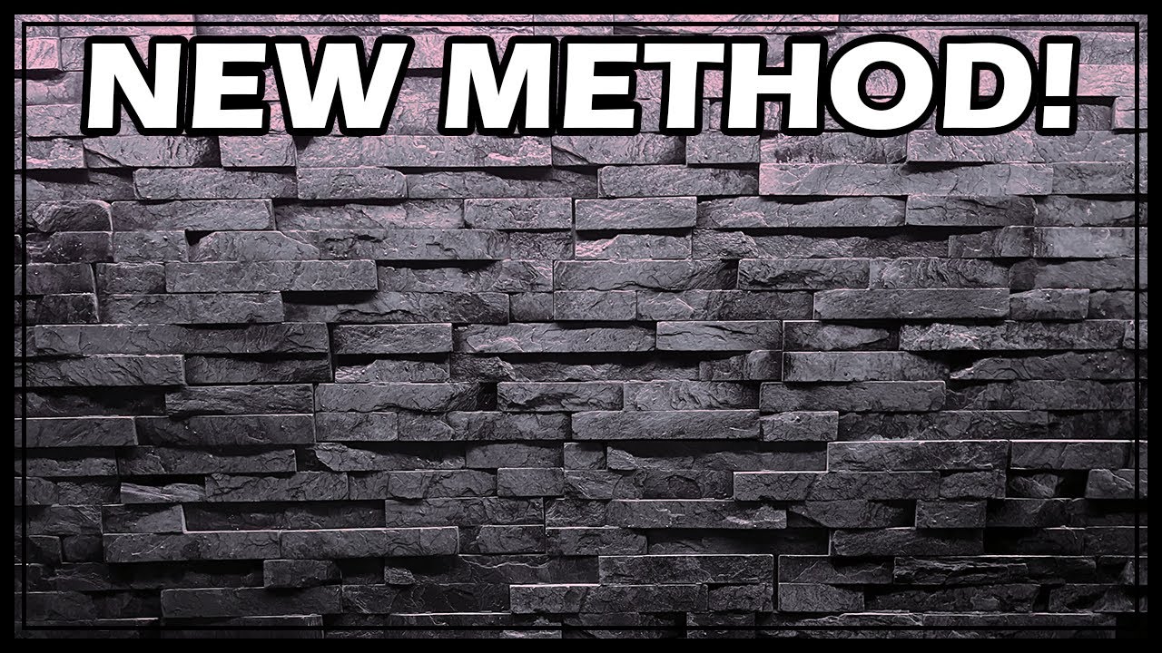 Veneer Stone Accent Wall Interior | DIY