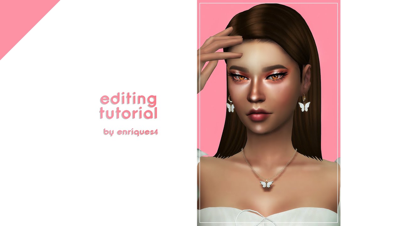 How i edit my pictures? - The Sims 4