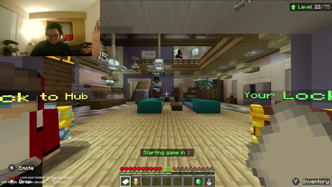 MInecraft Hide and Seek On HIVE