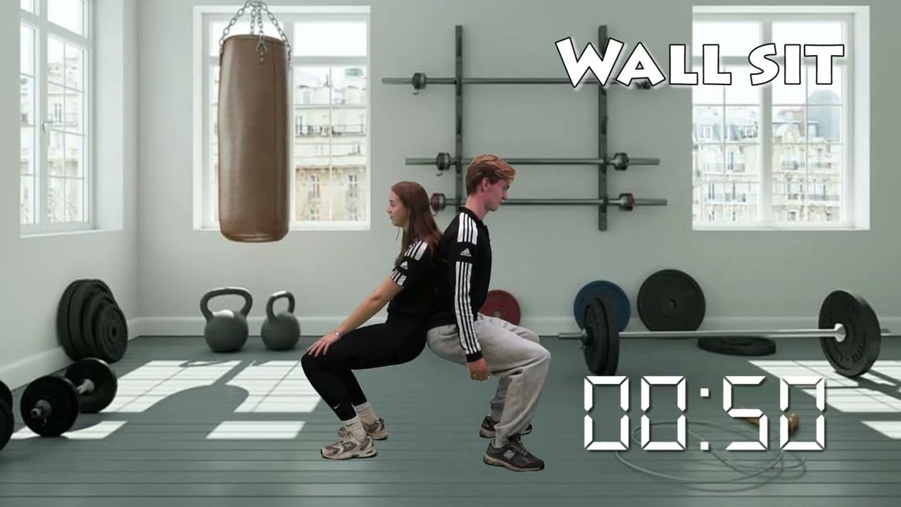 beweegsnacks - wall sit