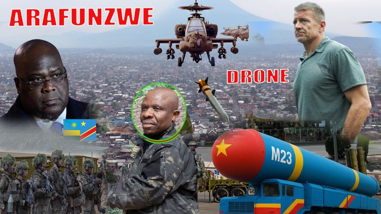 IRIJORO RYO GUFUNGWA KWA TSHISEKEDI🔥MA23 YAHAHAMUYE ABACASHURO BARASHE GOMA DRONE🔥NURUPFU