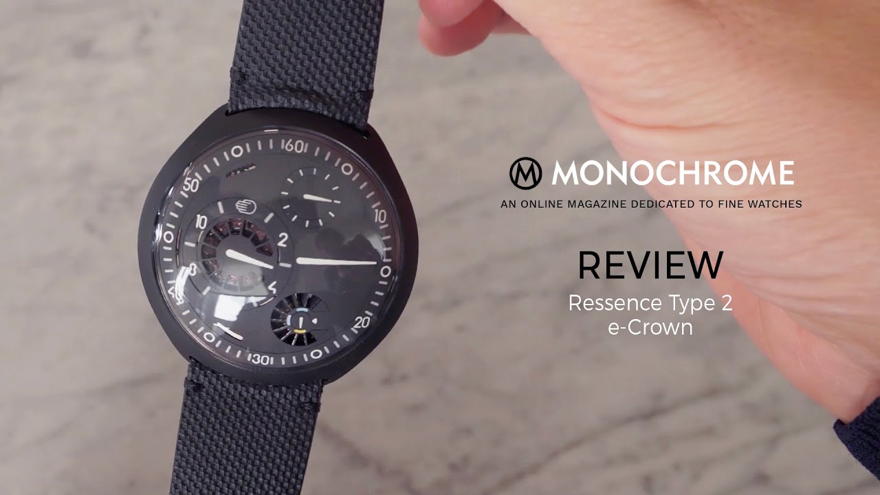 ОБЗОР: Революционная электронная коронка Ressence Type 2