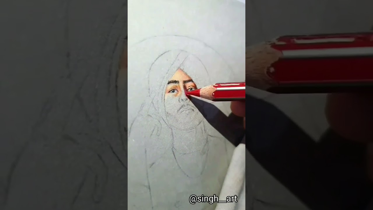 mini art #shubh                  #art #shorts #trending #viral #punjabi #sardar #singer #india