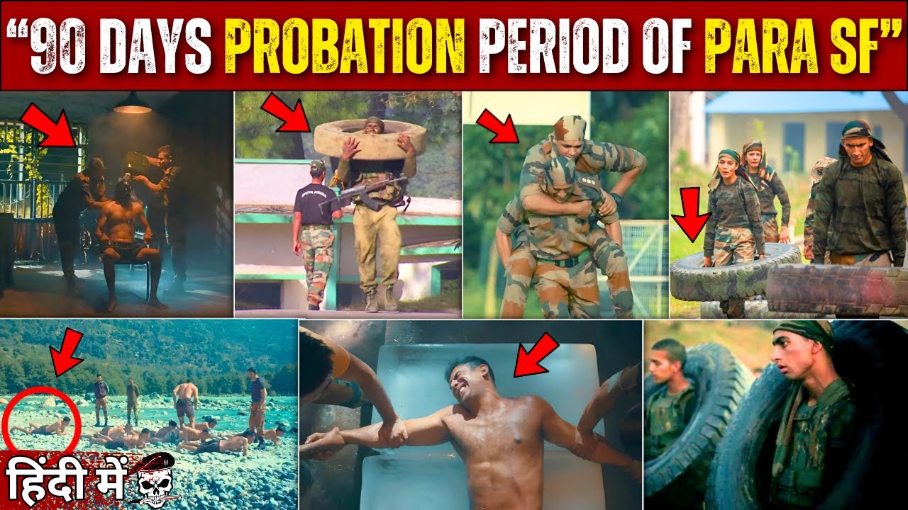 90-Day probation period Of PARA SF 🔥| Para Sf Command Training