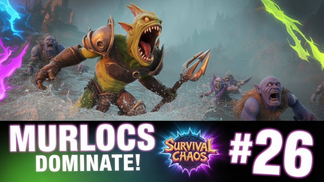 Warcraft 3: Survival Chaos #26 | Murloc's INSANE Defense!