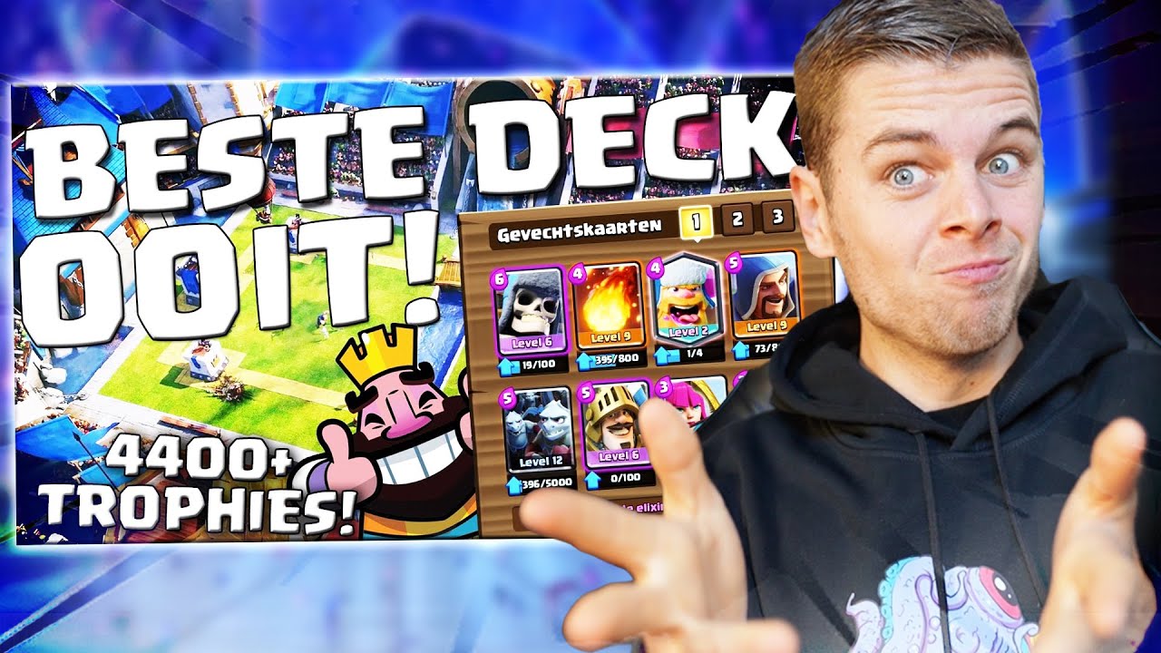 MIJN EERSTE VIDEO NAMAKEN! CLASH ROYALE!!