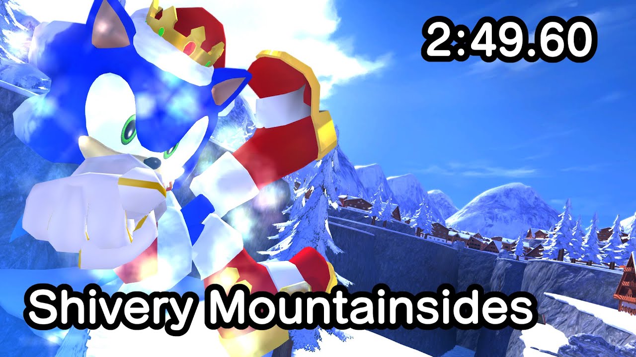 Shivery Mountainsides (2:49.60, Basic Run) - Sonic Generations 2011