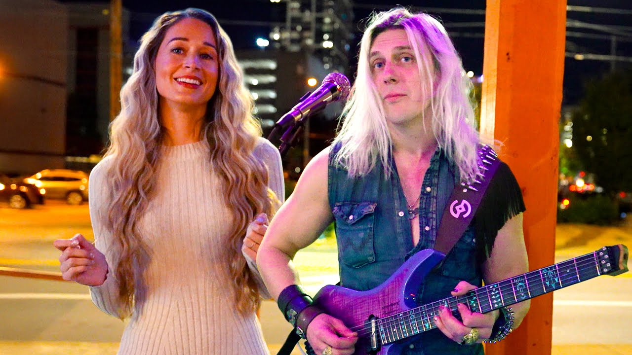 She Asks if I Know Fleetwood Mac and This Singer Shocks The Street 