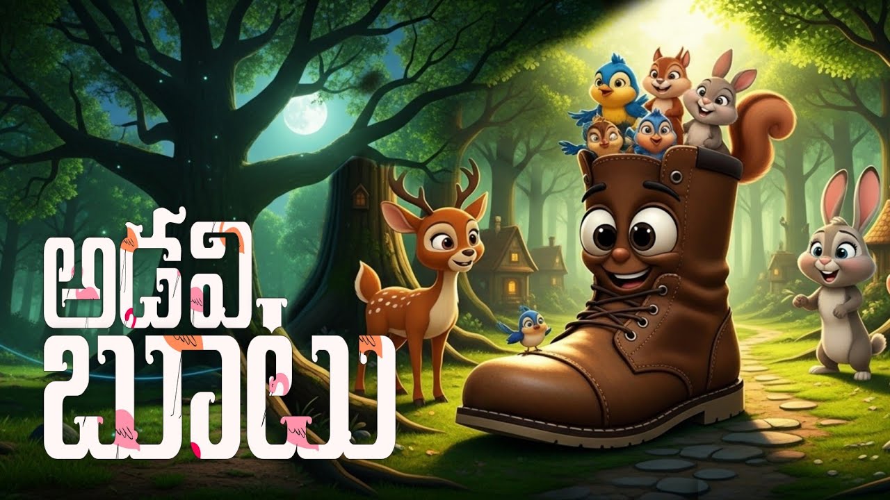 అడవి బూటు l ai animated shortfilm 