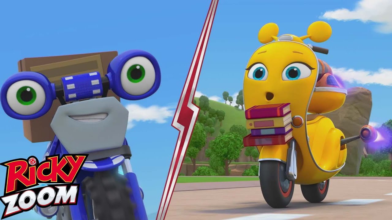 Ricky Zoom | O novo impulso de foguete do Scootio! | Desenhos animados para crian&ccedil;as