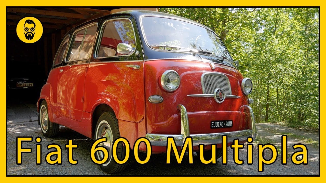 Ovanlig Svensksåld Fiat 600 Multipla