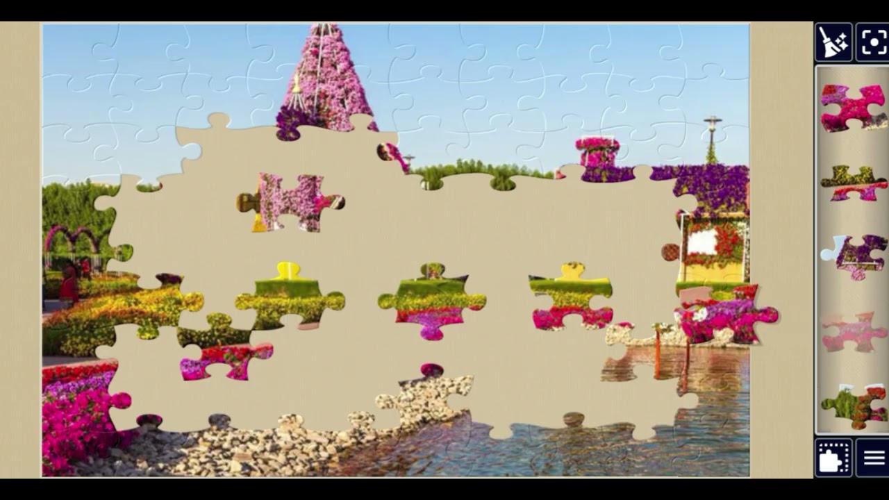 A Masterpiece of Floral Creativity🤩//@JigsawPuzzle928 
