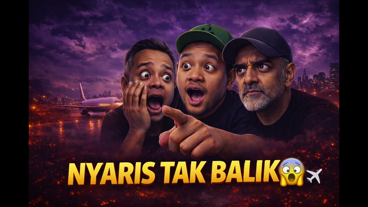 🎙️ EPISODE 33 : 😱 PENGALAMAN MENAKUTKAN DI LUAR NEGARA! NYARIS TAK BALIK SINGAPORE?!  🌍✈️