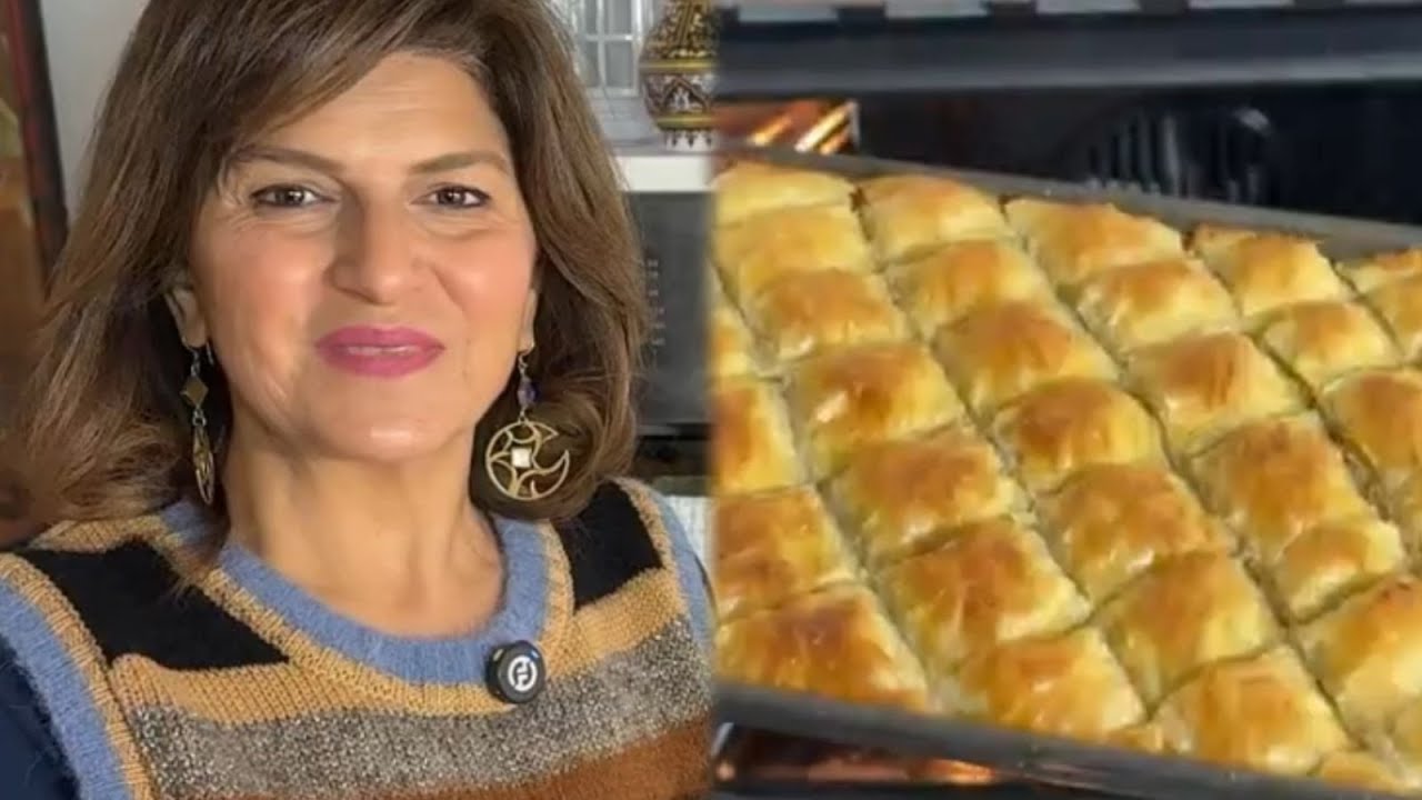طريقة عمل البقلاوة بالمكسرات #حلويات_رمضان 🌙 #الشيف_سلمى_سليمان