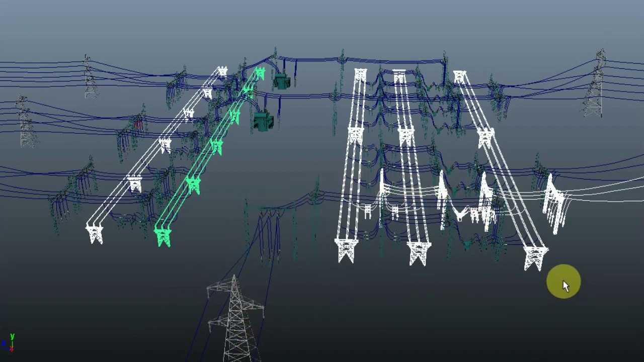 Electrical substation; Process of bus transfer / Electrical Power generation to distribution