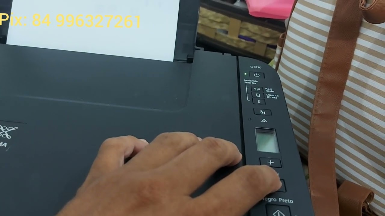 Canon G3110, G3111 Erro P07 P08 – Como Resetar e Resolver sem Programa