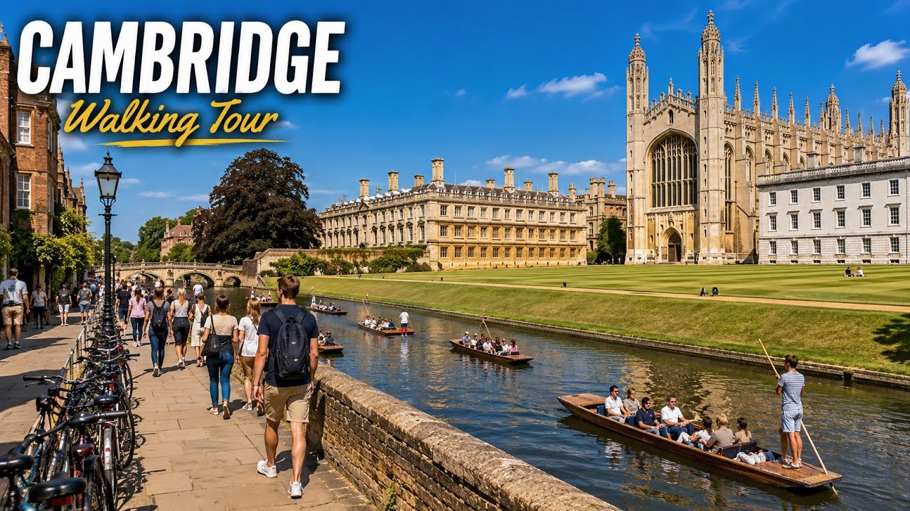 Cambridge Walking Tour: Hidden Gems and Scenic Views