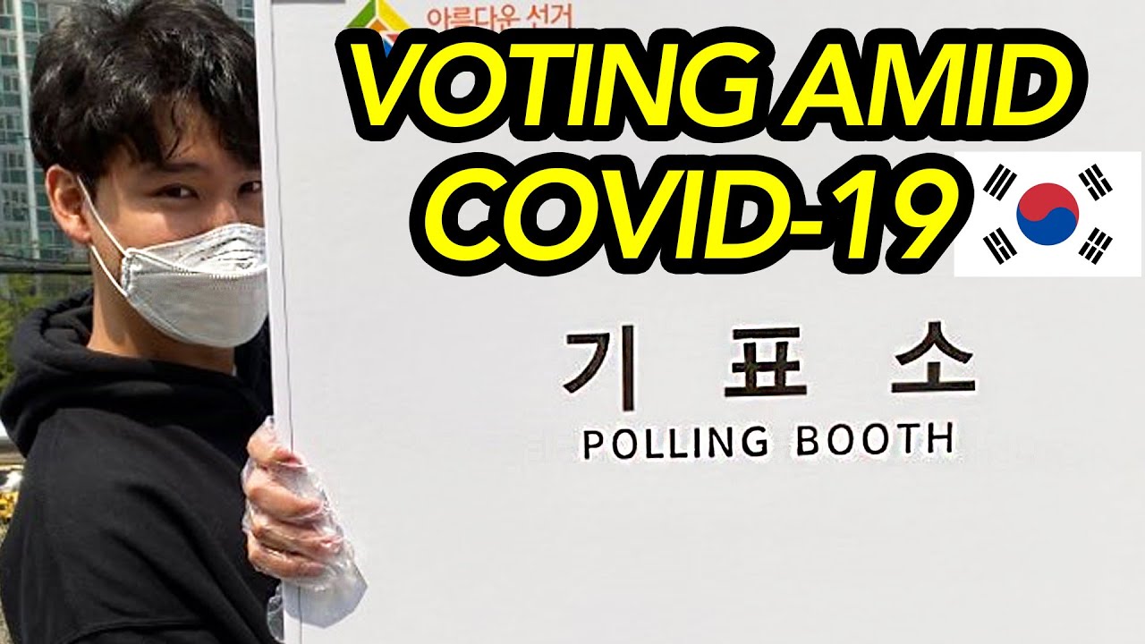 Coronavirus Voting in Seoul, South Korea [VLOG]
