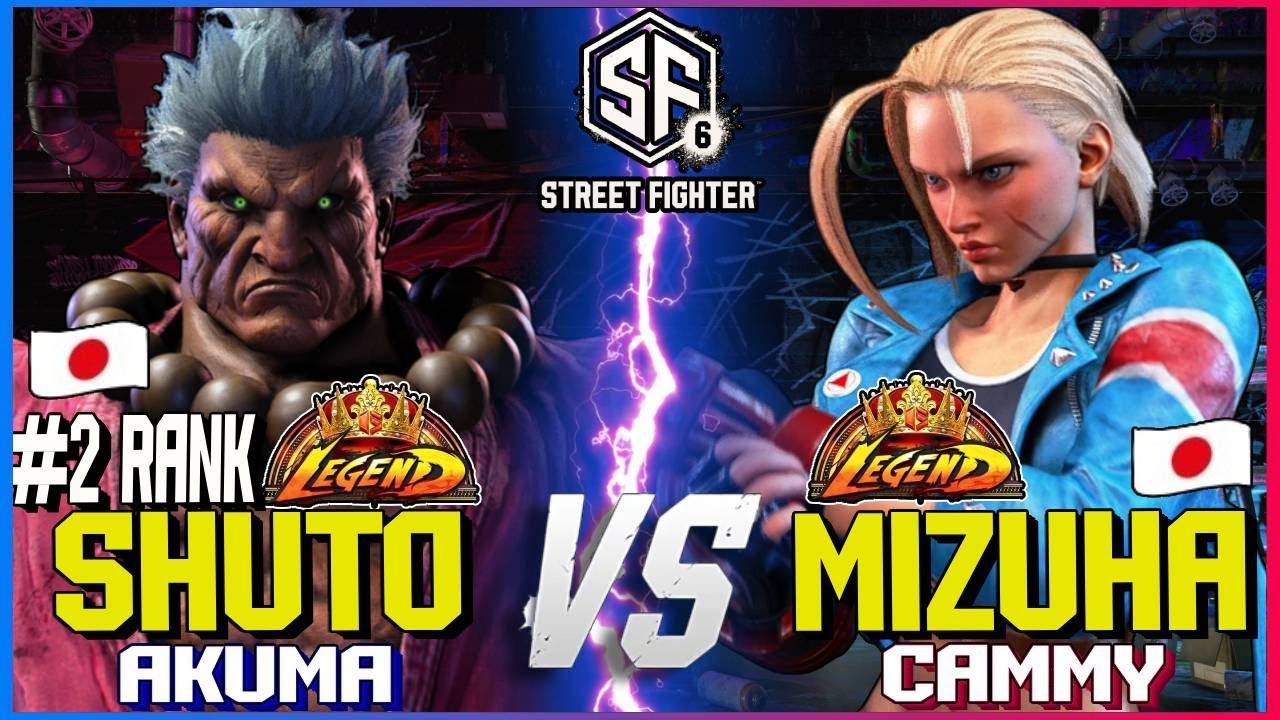 SF6 ▰ Shuto (#2 Ranked Akuma) Vs Mizuha (Cammy) ▰ Street Fighter 6 High Level Gameplay
