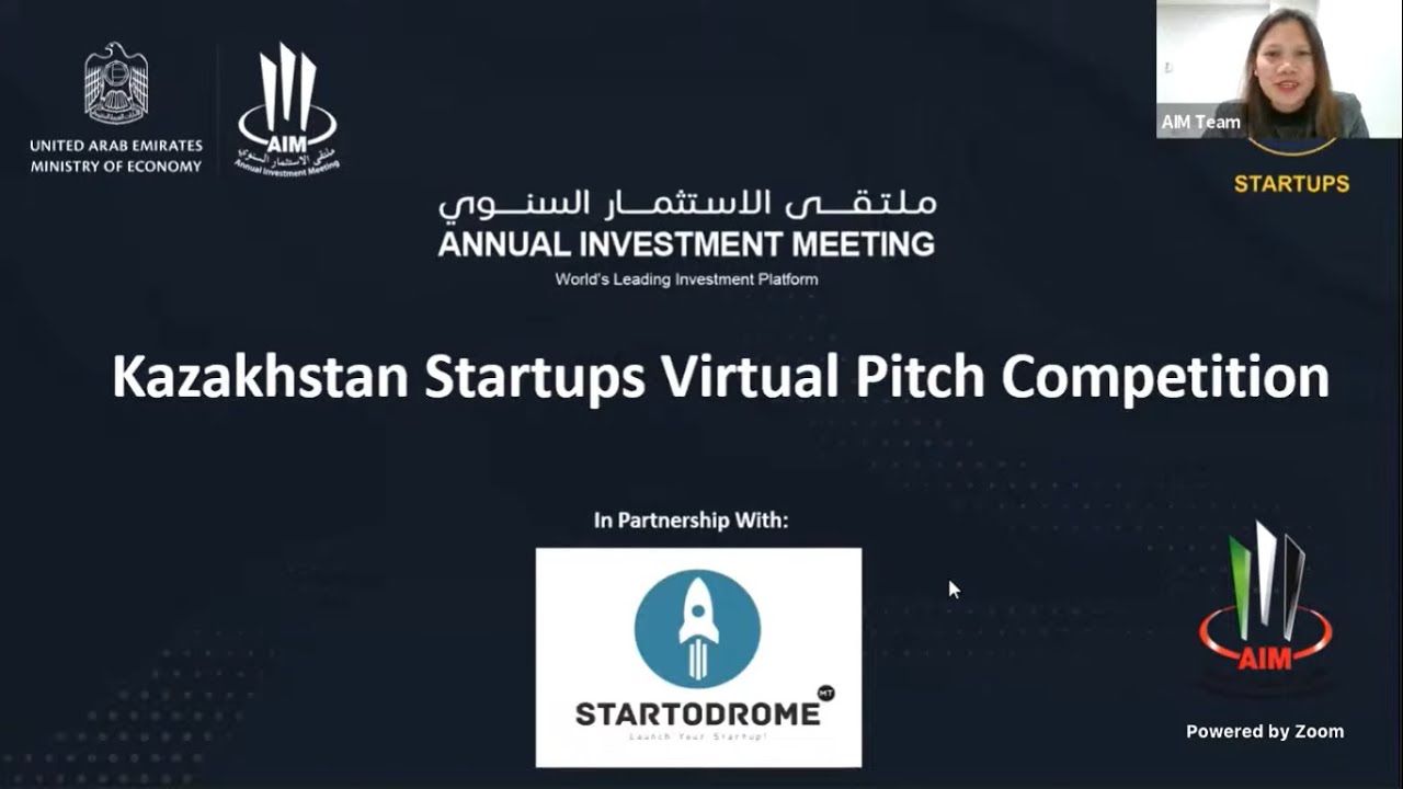 Kazakhstan Startup Virtual Pitch Competition
