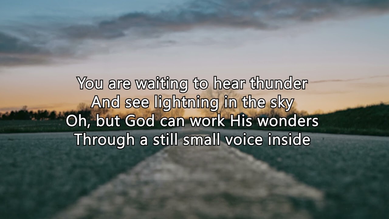 Wherever You Are --  Accompaniment & Lyrics   LOWER KEY
