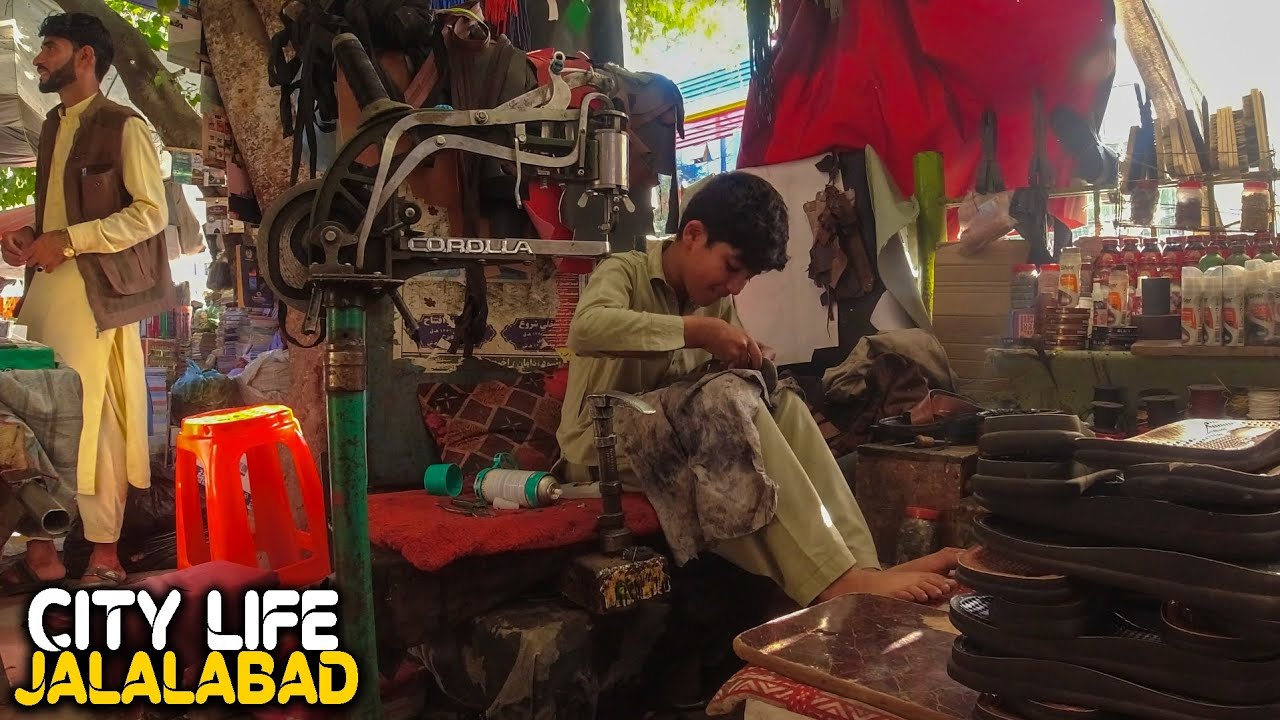 Daily City Life In Afghanistan jalalabad city | 4k