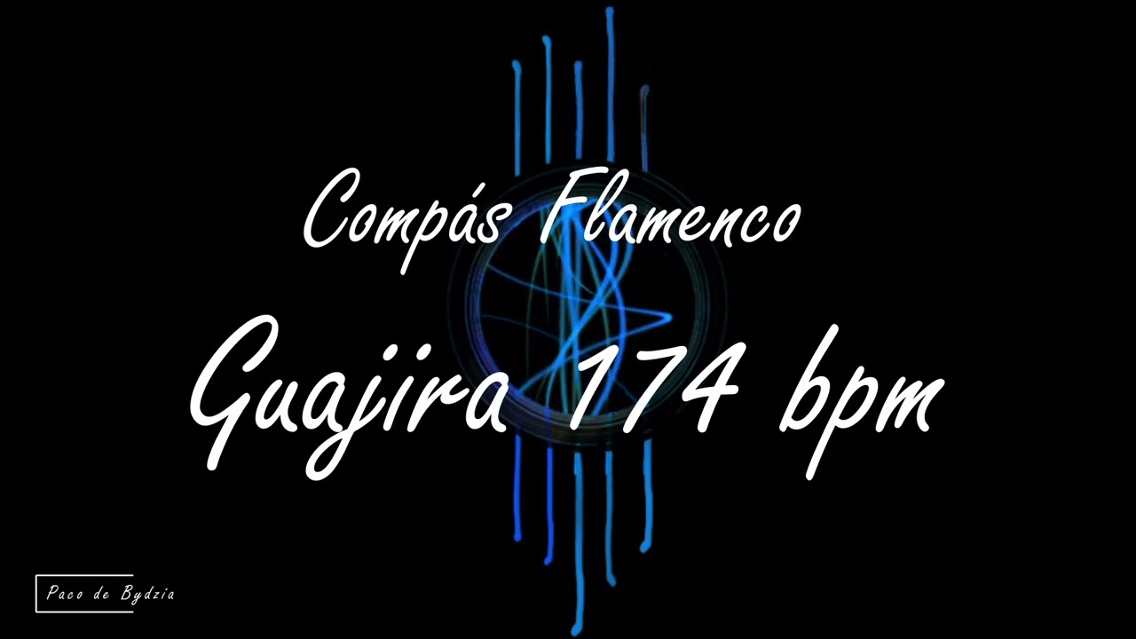 Compás Flamenco Guajira 174 bpm