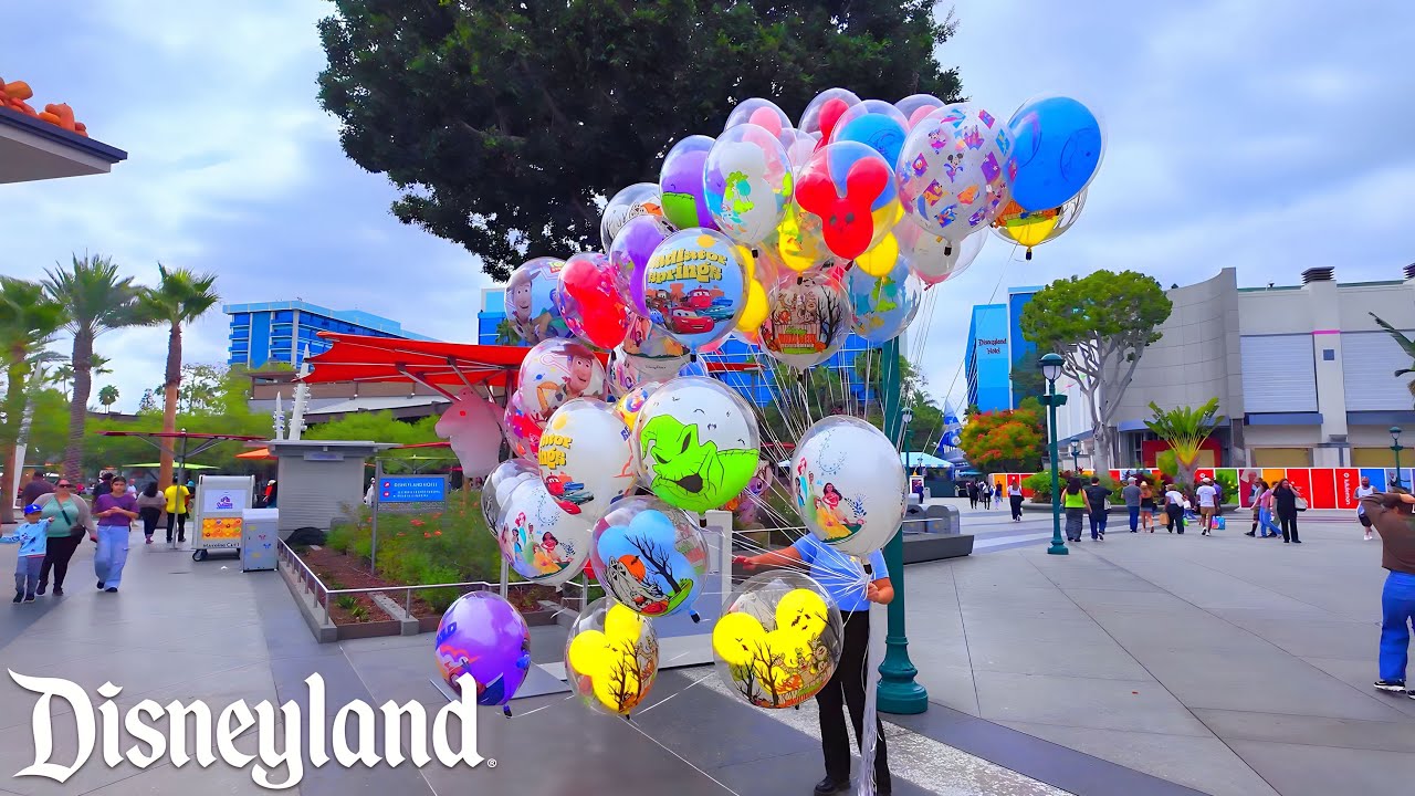 Downtown Disney Walkthrough Tour - October 2025 4K POV - Disneyland Resort