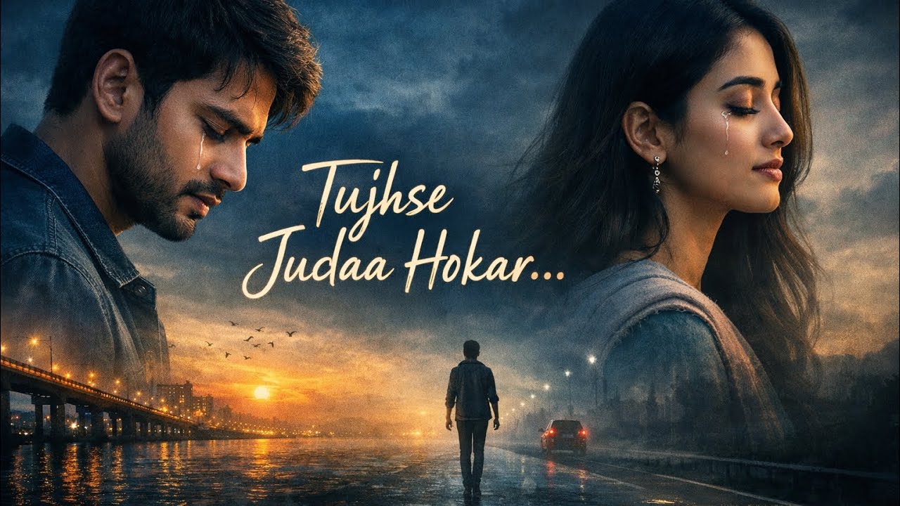 Tujhse Judaa Hokar (Official Music) | lyrics by e8ryth Hunter 