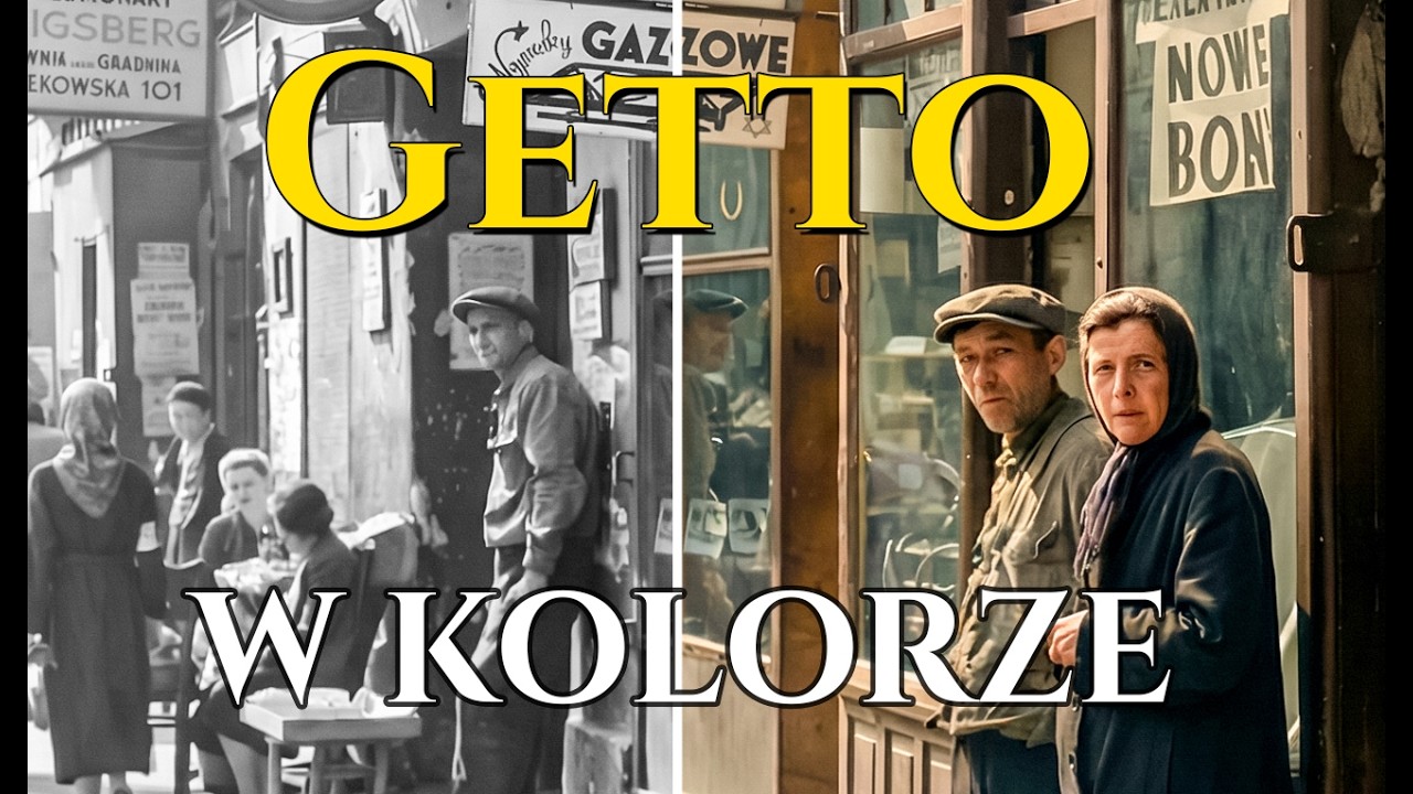 Getto Warszawskie w KOLORZE. Jak wyglądało życie za murem (AI)