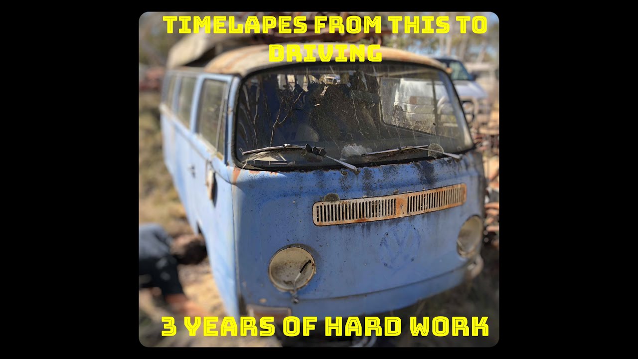 KOMBI RESTO TIMELAPSE - 3 YEARS OF HARD WORK