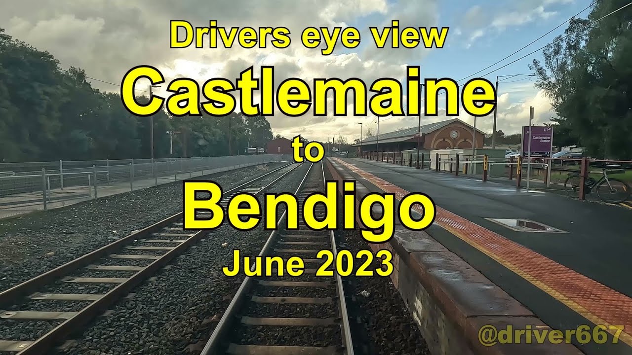 Drivers eye view, Castlemaine to Bendigo